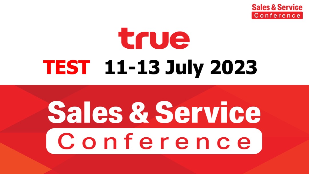 TEST# True SS Con : 11-13 July 2023