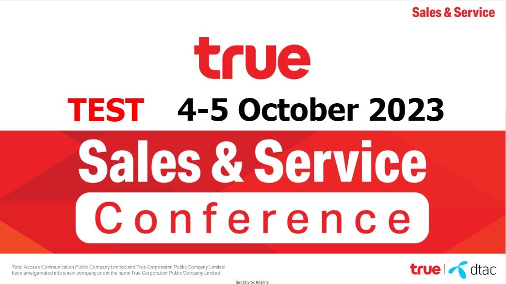 TEST# True SS Con : 4-5 October 2023