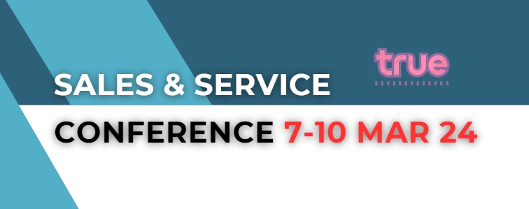 Sales & Service Conference 7-10 Mar 24